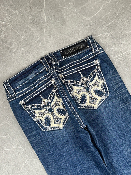 LA Idol USA Bootcut Low Rise // S