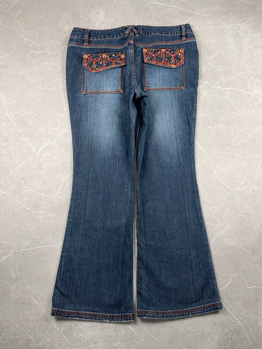Vintage Jeans Bootcut Mid Rise // L