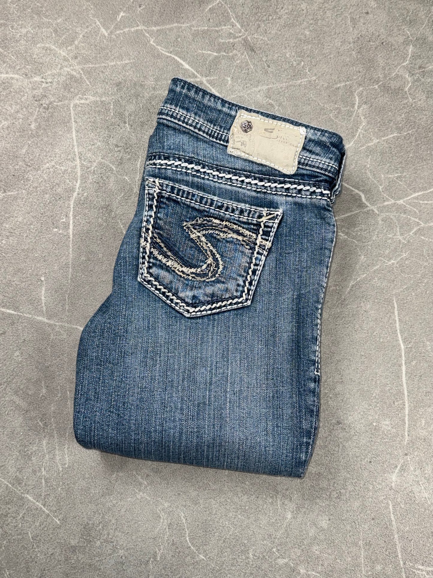 Silver Jeans Bootcut Low Rise // 26 (S)