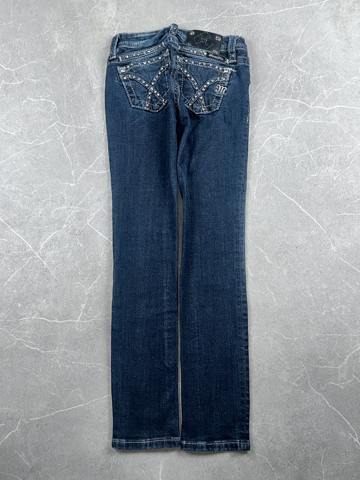 Miss Me Skinny Jeans Low Rise // 8 (XXXS)