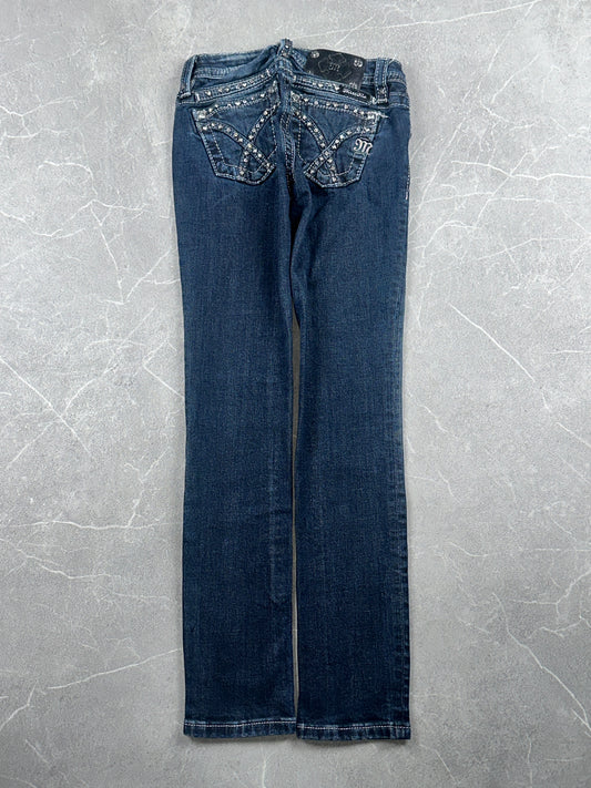 Miss Me Skinny Jeans Low Rise // 8 (XXXS)