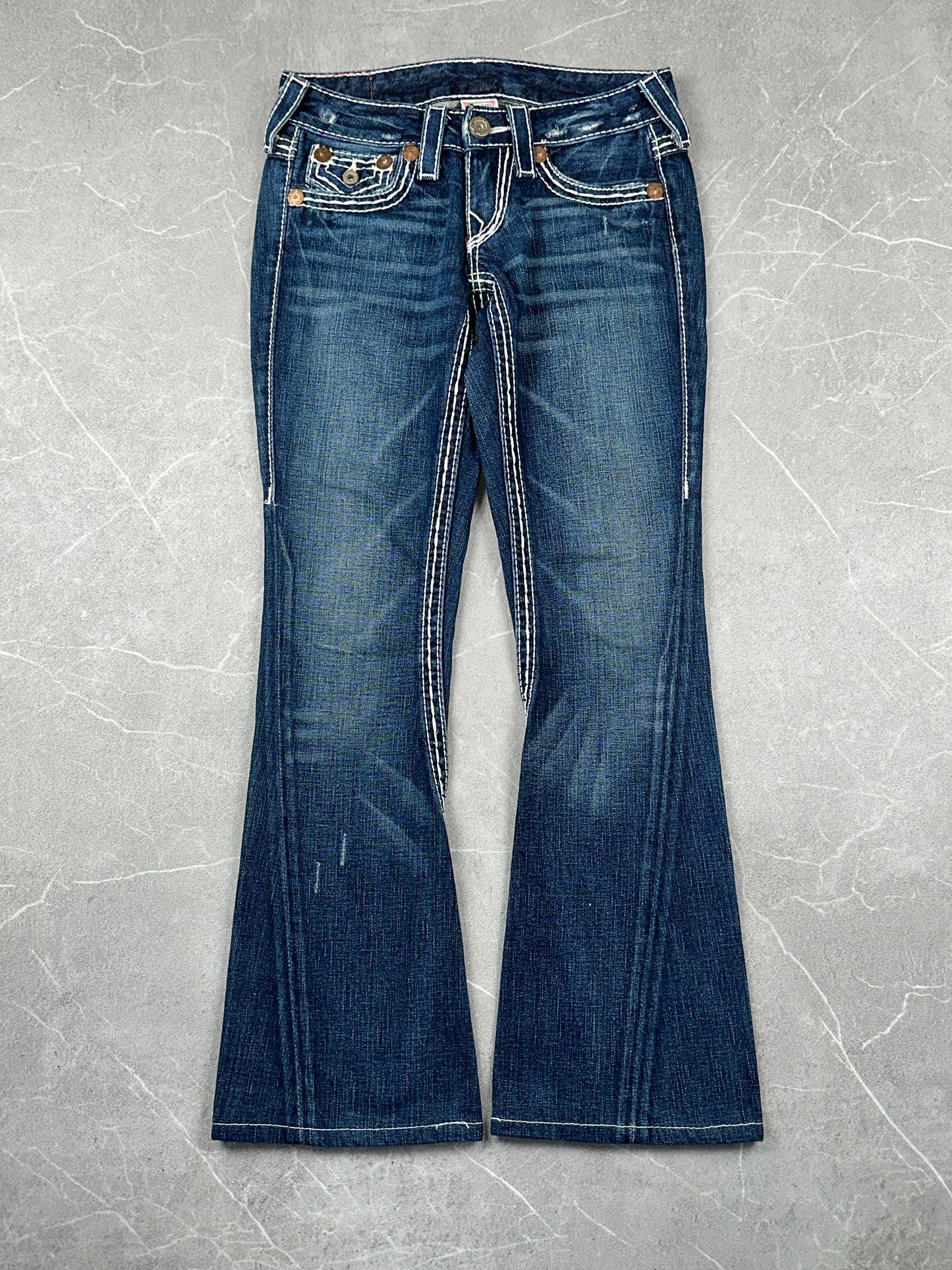 True Religion Flared Low Rise // 24 (Xs)