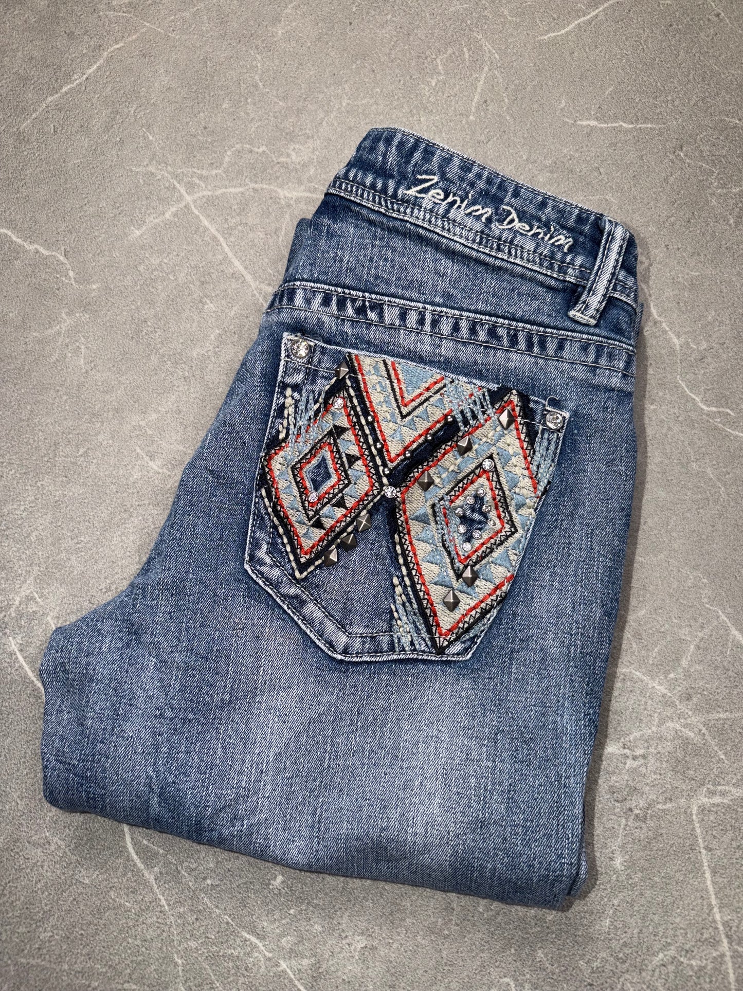 Zenim Bootcut Low-Mid Rise // XS