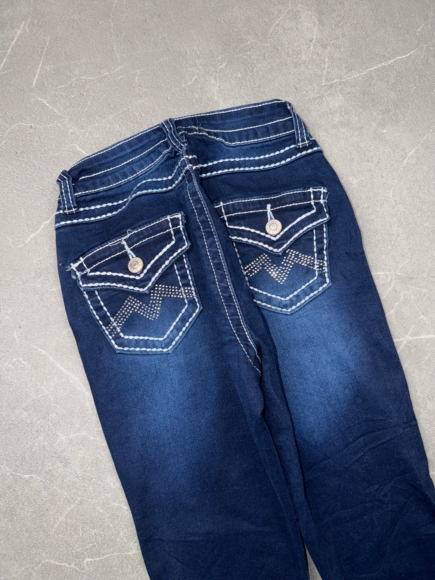 Bamboo Flared Mid Rise // XXXS