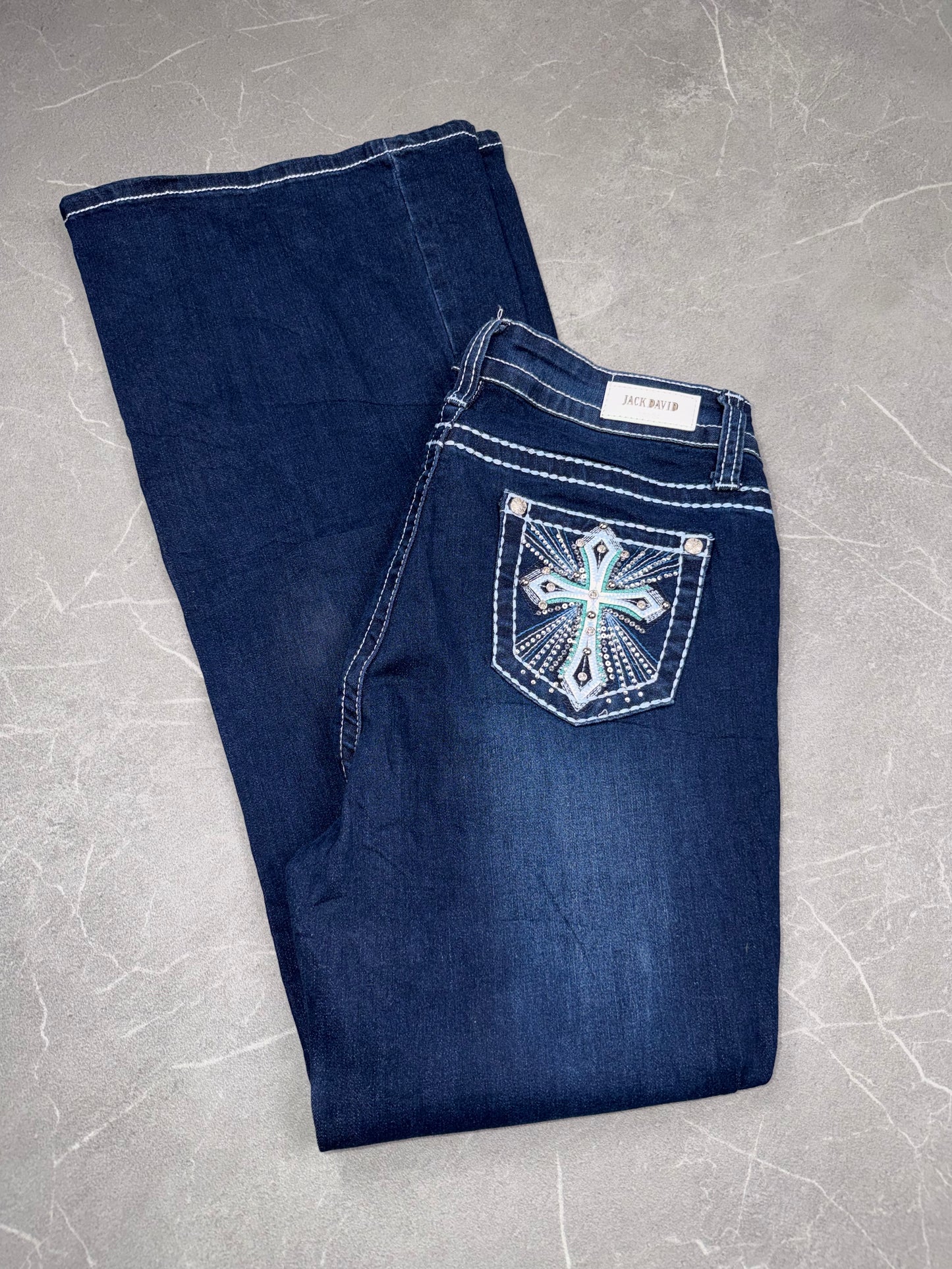 Jack David Flared Mid Rise // M