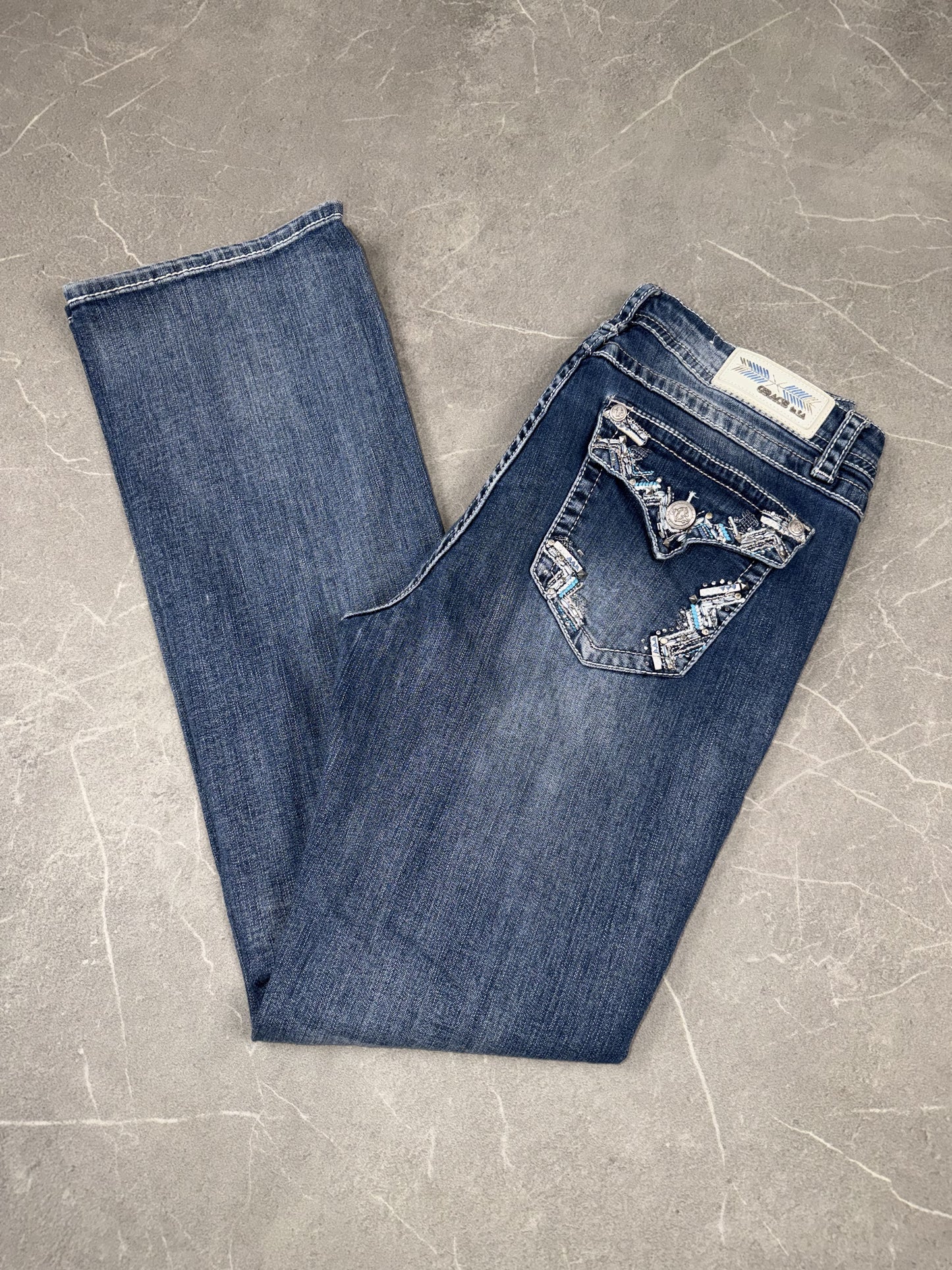 Grace Bootcut Low-Mid Rise // L