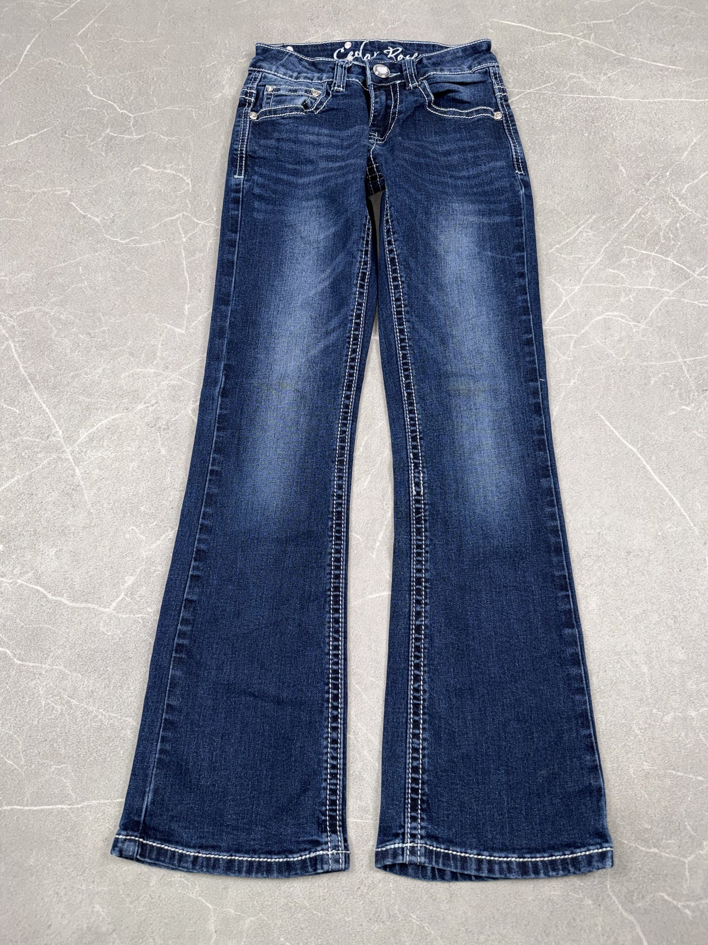 Cedar Rose Bootcut Low Rise // XXXS