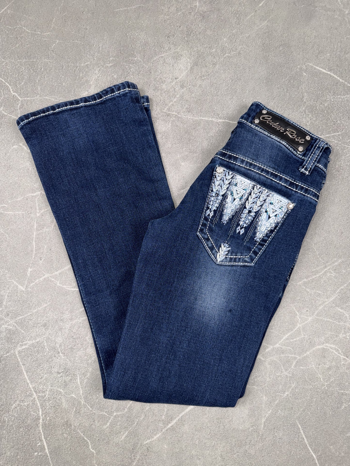 Cedar Rose Bootcut Low Rise // XXXS